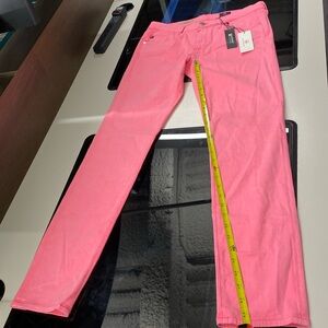 Womens Pink jeans Designer Adriano Goldschmied size 29 regular